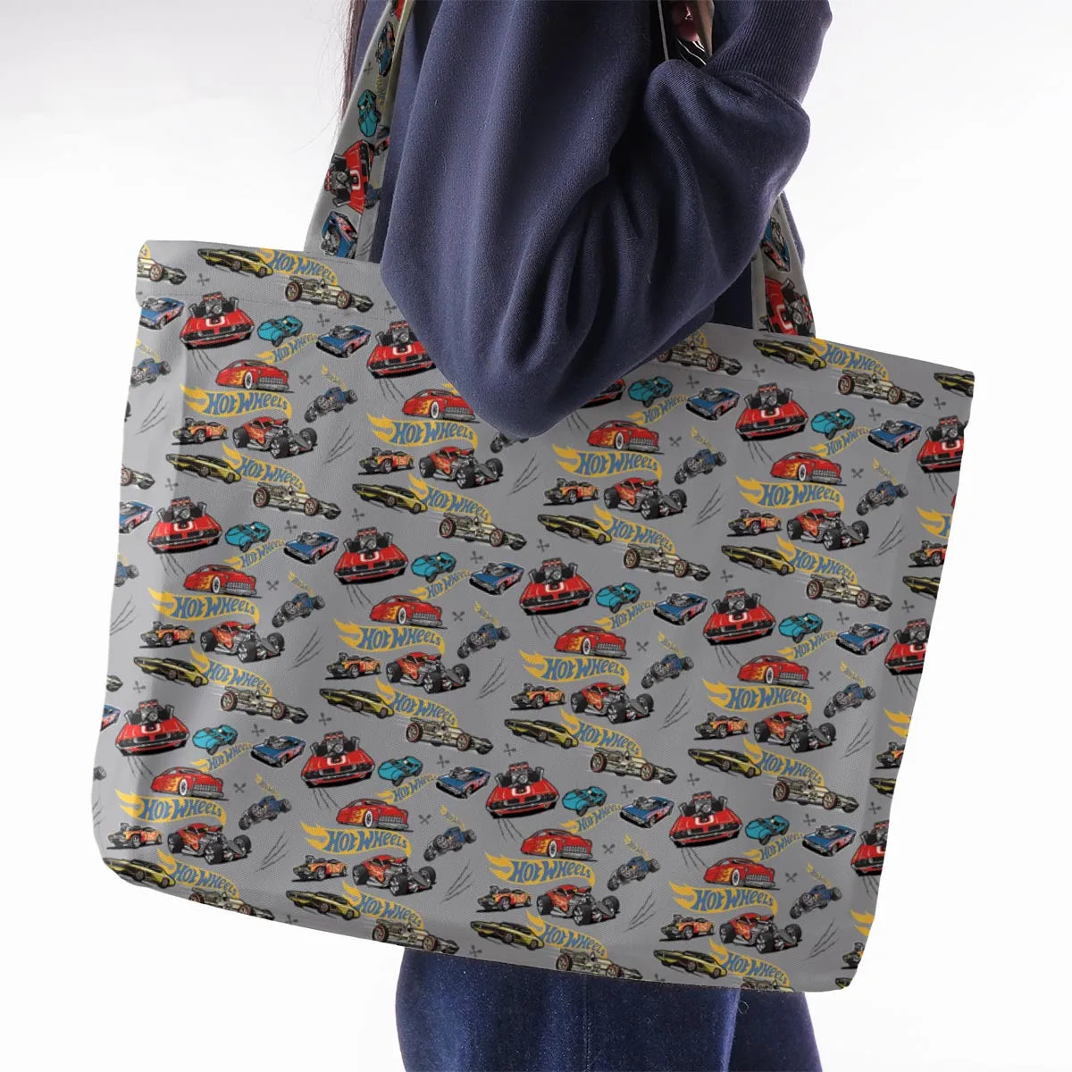 Hot Wheels Classic Car Large Tote Bag