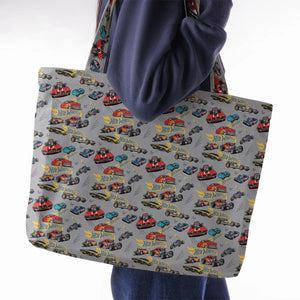 Hot Wheels Classic Car Large Tote Bag