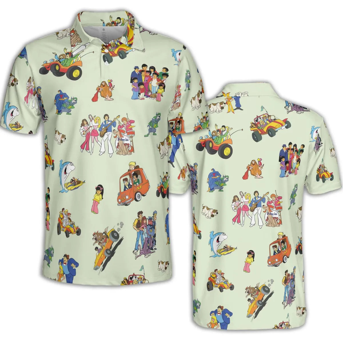 Scooby-Doo ripoffs AOP Men/Women Polo Shirt