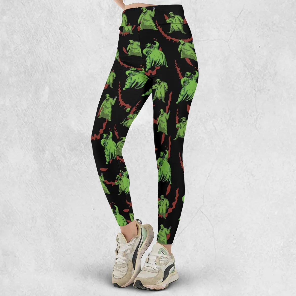 Oogie Boogie Pattern Legging