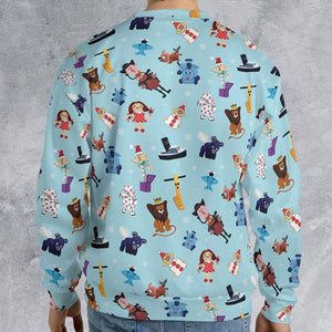 All-over Print Sweatshirt - S3LTFBZJ -  - 2