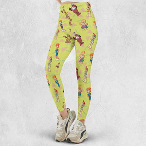 Alf Tales Characters Legging