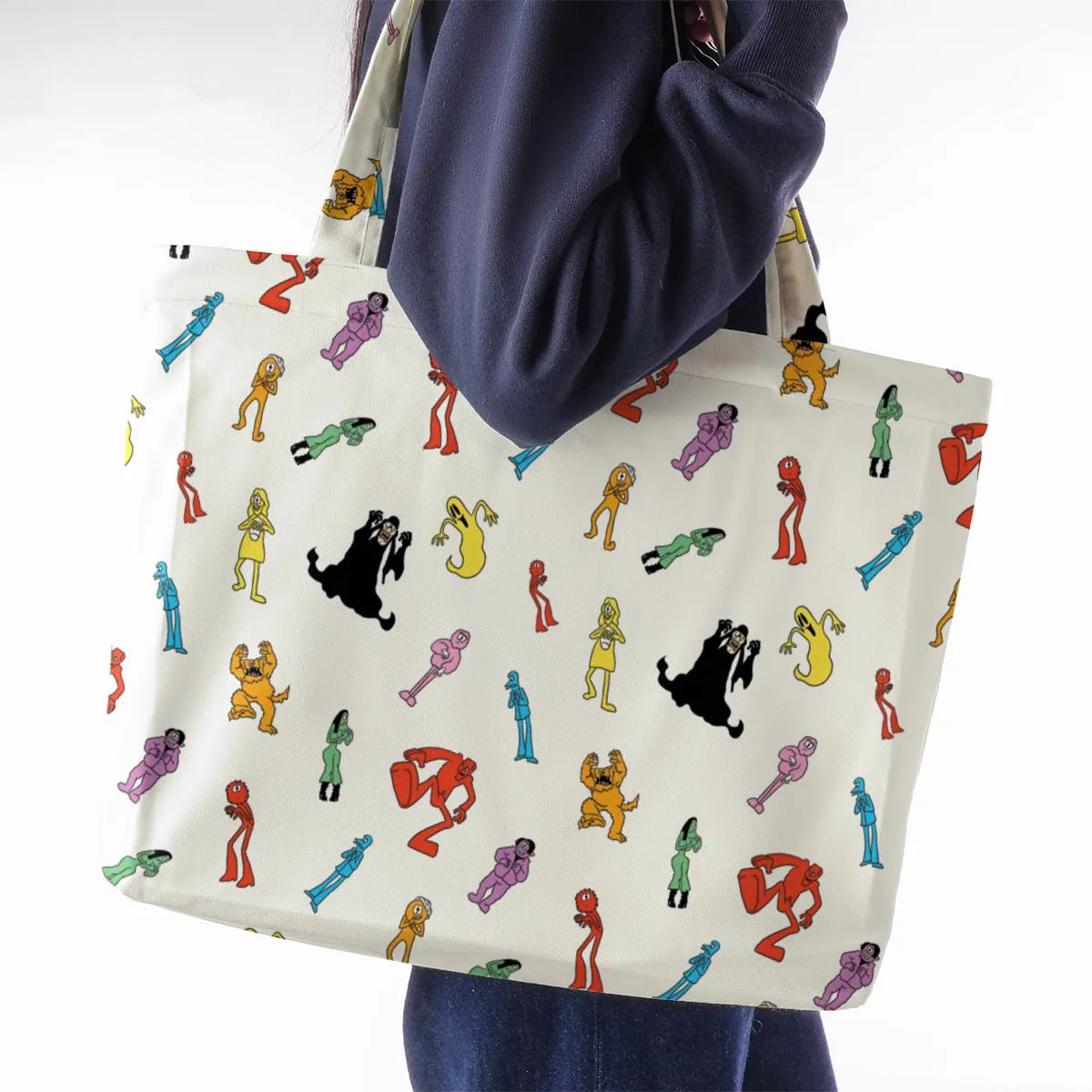 Witch'S Night Out Large Tote Bag