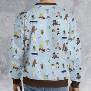 Go Fishing with Star Wars Characters All-over Print Sweatshirt
