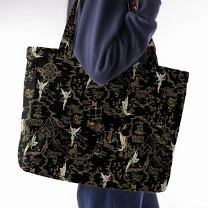 Finding Neverland Tinker Bell Large Tote Bag