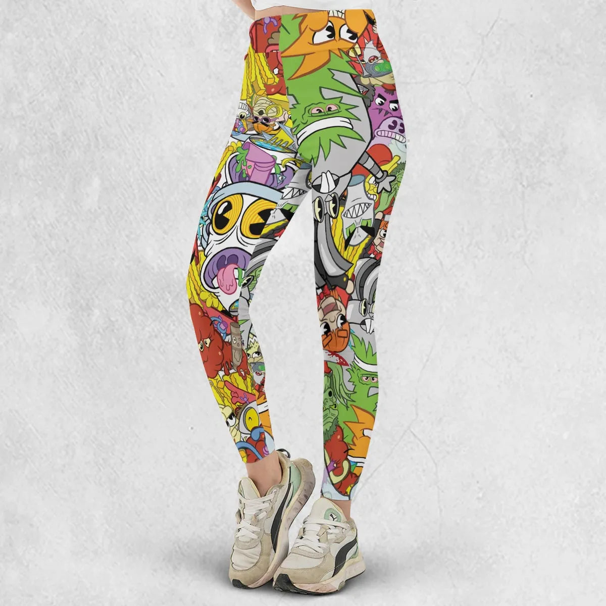 Pure Chaos Aqua Teen Hunger Force Legging
