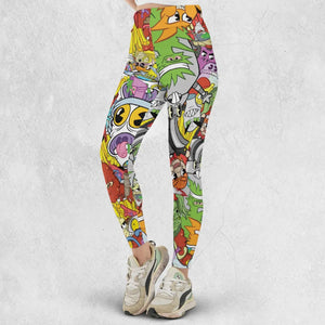 Pure Chaos Aqua Teen Hunger Force Legging