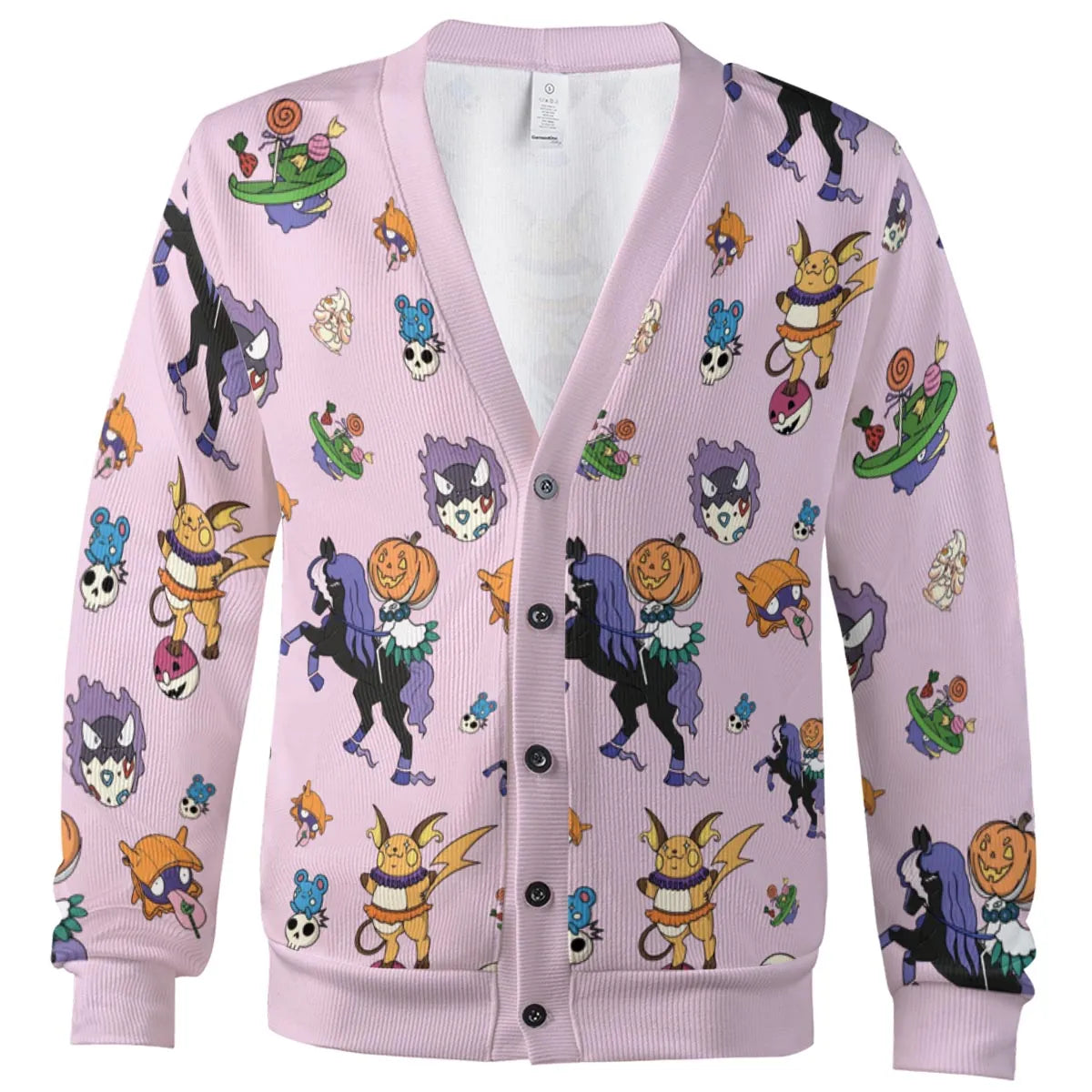 Spooky Monster Pokemon Cardigan