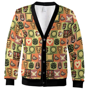Nintendo Seamless Pattern Cardigan