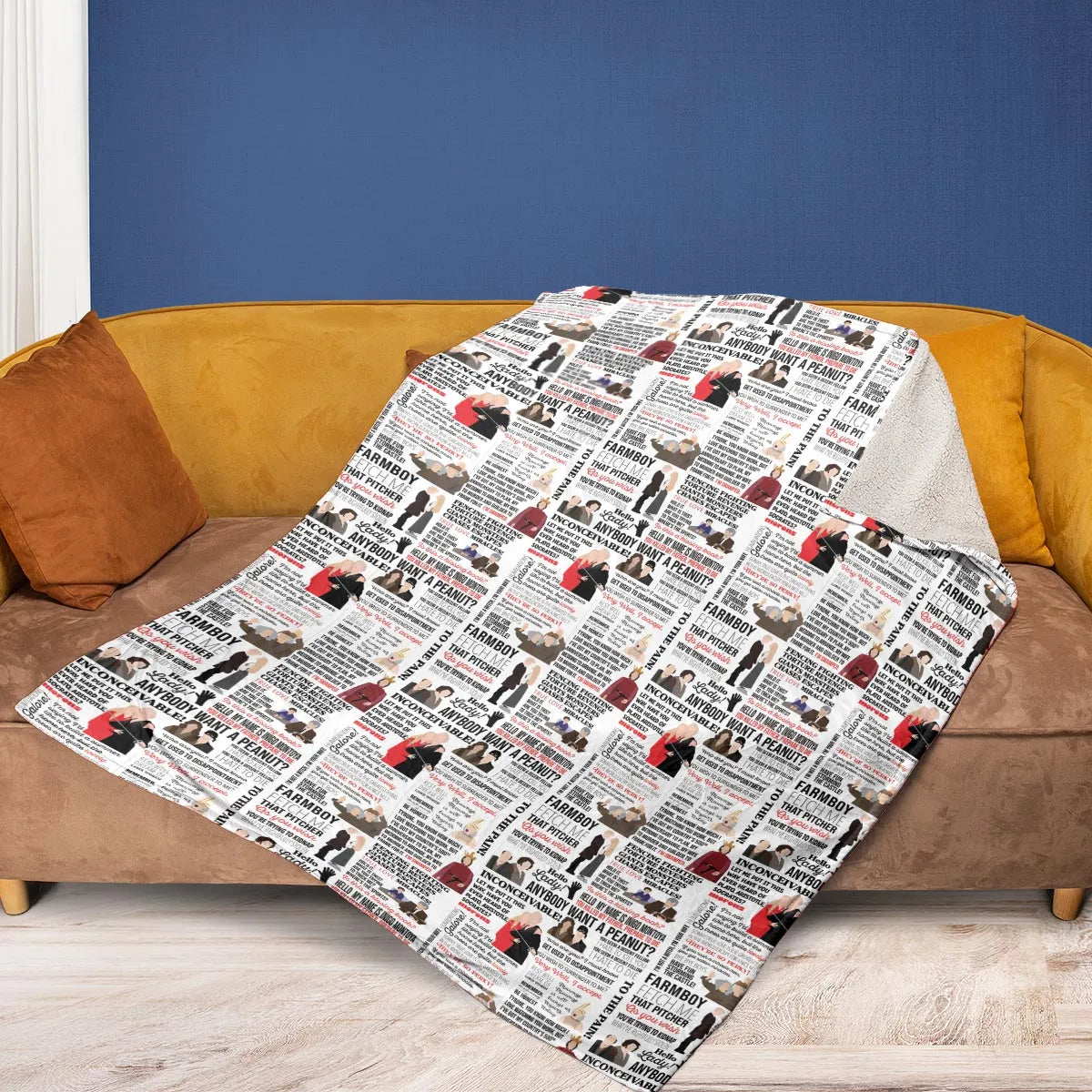 Inconceivable Quotes Fleece Blanket