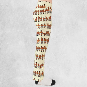 Mike Tyson's Punch-Out!! Flare Leggings