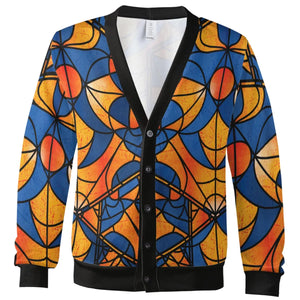 Stained Glass Star Trek Cardigan