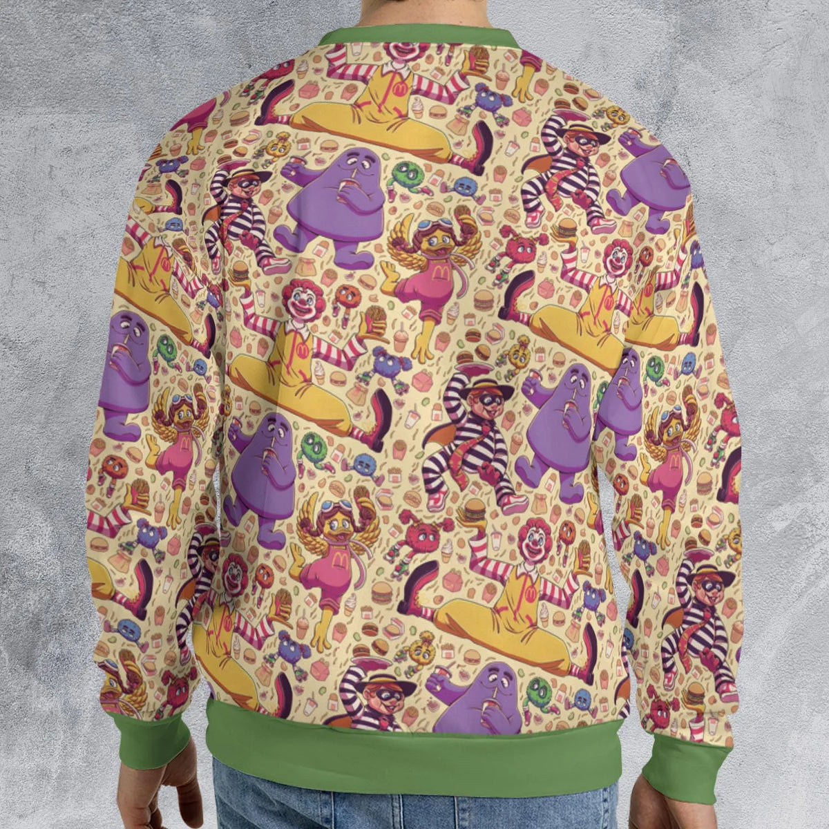 The McDonald's Gang All-over Print Sweatshirt