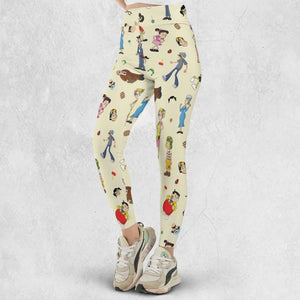 El Chavo Cartoon Characters Legging