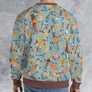 Beavis And Butt-Head Great Cornholio All-over Print Sweatshirt