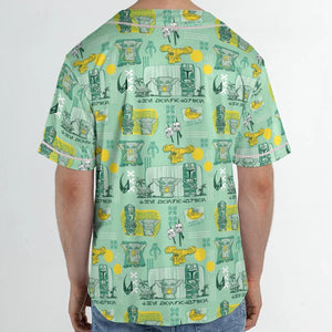 The Mandalorian Star Wars Aloha Unisex Baseball Jersey