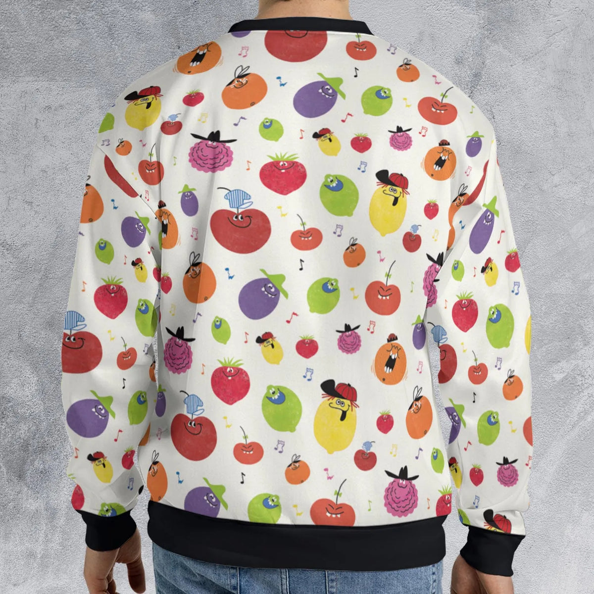 Drink Mix Pillsbury's Funny Face All-over Print Sweatshirt