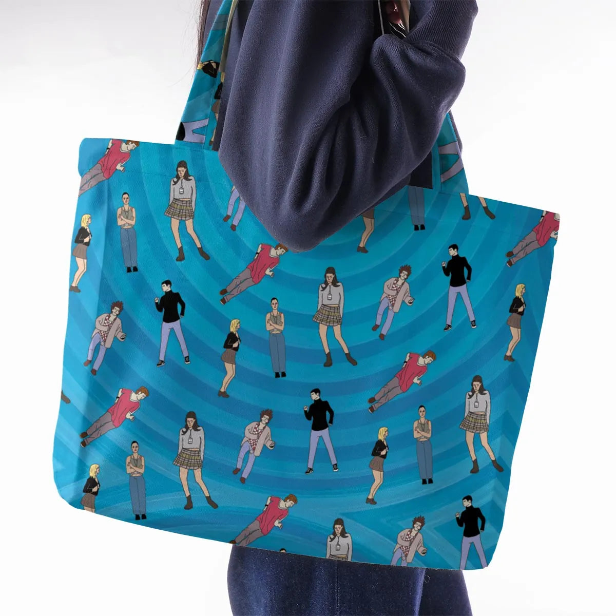Empire Records Characters Large Tote Bag