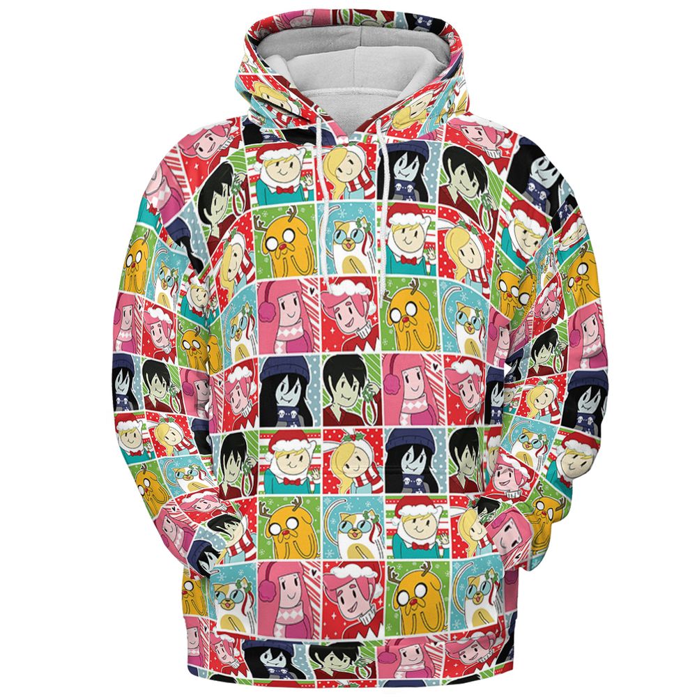 All-over Print Hoodie - MNWG166F -  - 2