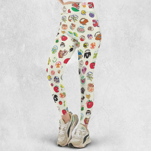 Vintage Trend Matte Scratch & Sniff Legging