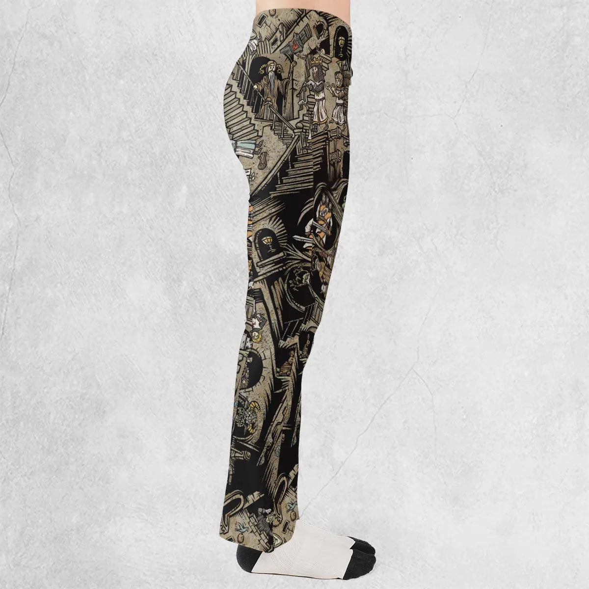 Monty Escher’s Relativity Flare Leggings