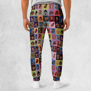 Movember Famous Mustaches Sweatpants
