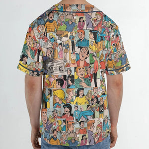 Archie Comics Characters Unisex Baseball Jersey