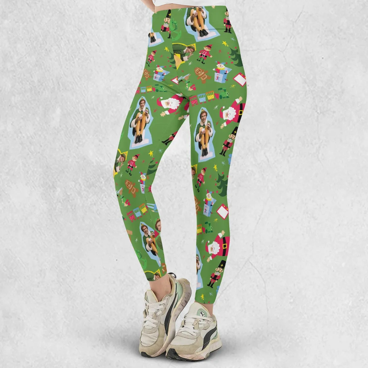 Santa Know Him Elf Legging