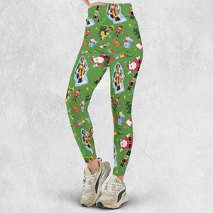 Santa Know Him Elf Legging