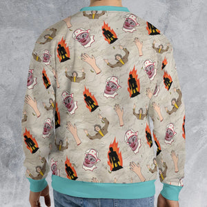 The Wicker Man Pattern All-over Print Sweatshirt