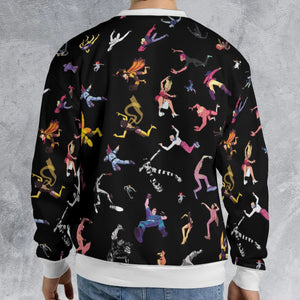 Venture Bros Falling All-over Print Sweatshirt
