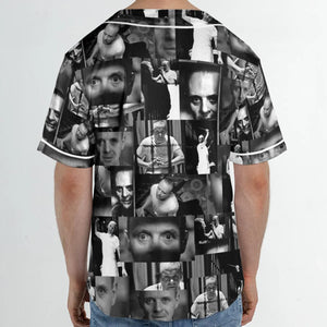 Hannibal Lecter The Silence of the Lambs Unisex Baseball Jersey