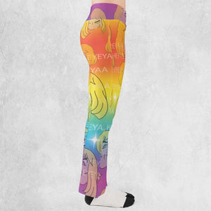 HEYYEYAA He-Man MOTU Flare Leggings