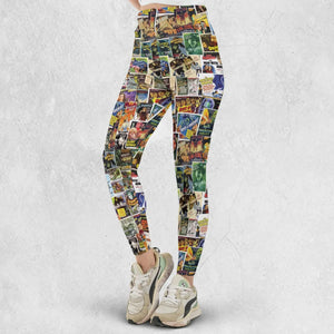 Vintage Horror Movies Legging