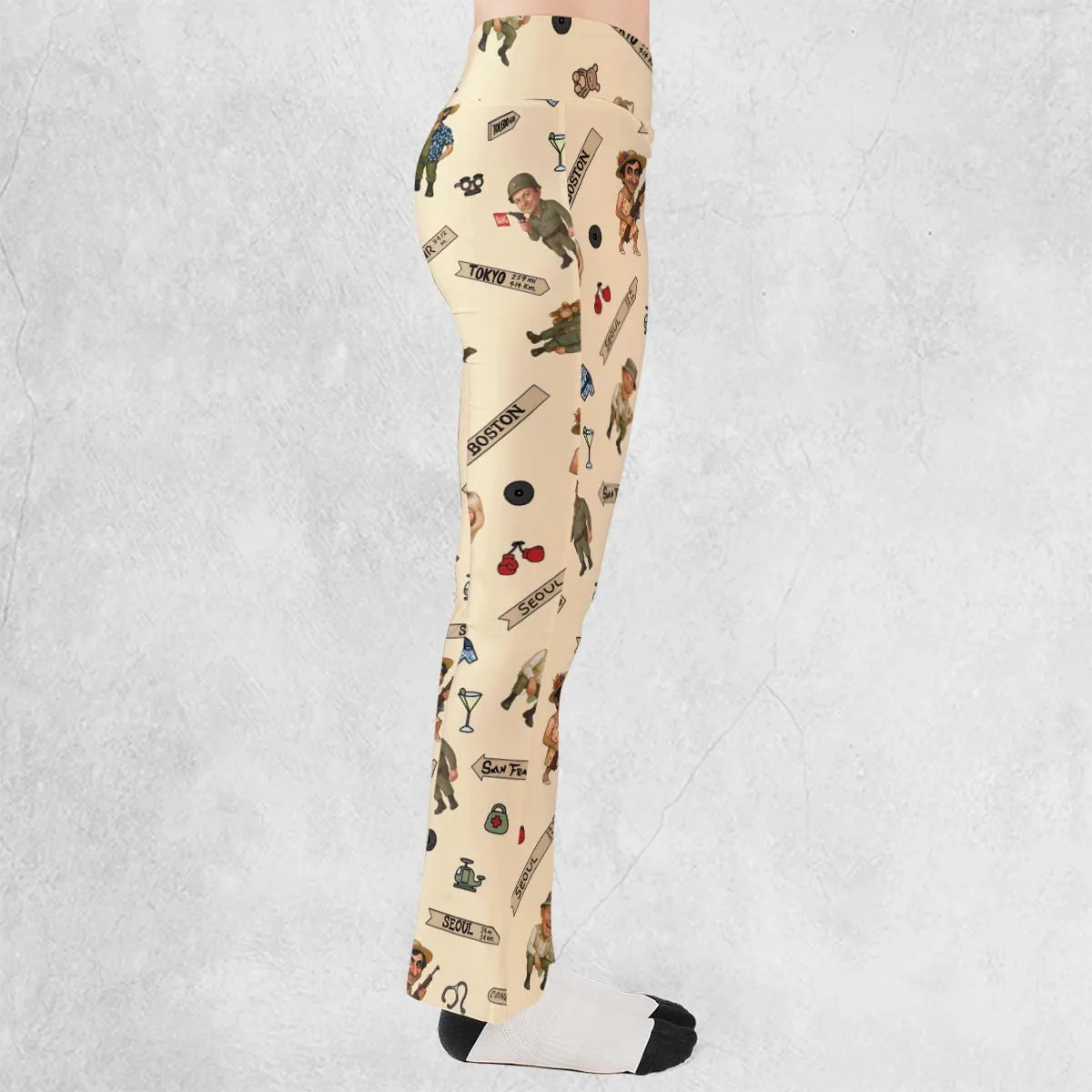 Best Care Anywhere in Korea M*A*S*H Flare Leggings