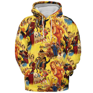 All-over Print Hoodie - NQXBPTJA -  - 2