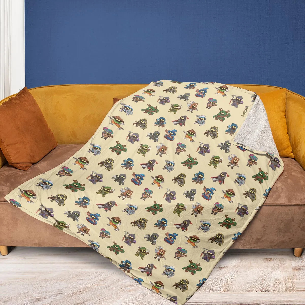 Little Adventurer DnD Fleece Blanket
