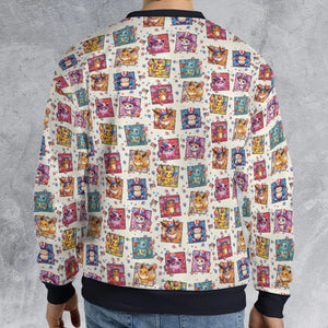 Chill The 4th Out Pokemon All-over Print Sweatshirt