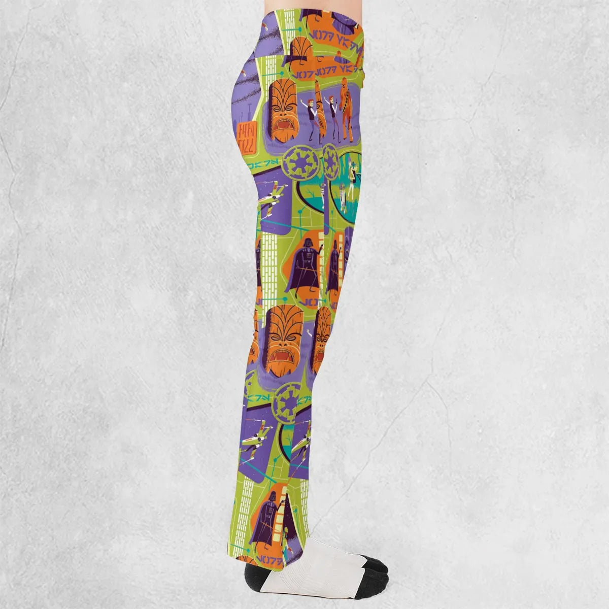 Summer Vibe Star Wars Flare Leggings