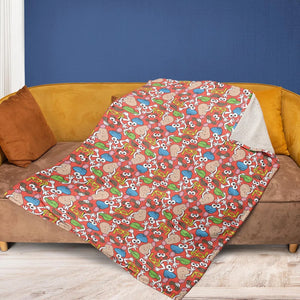 Potato Head Fleece Blanket