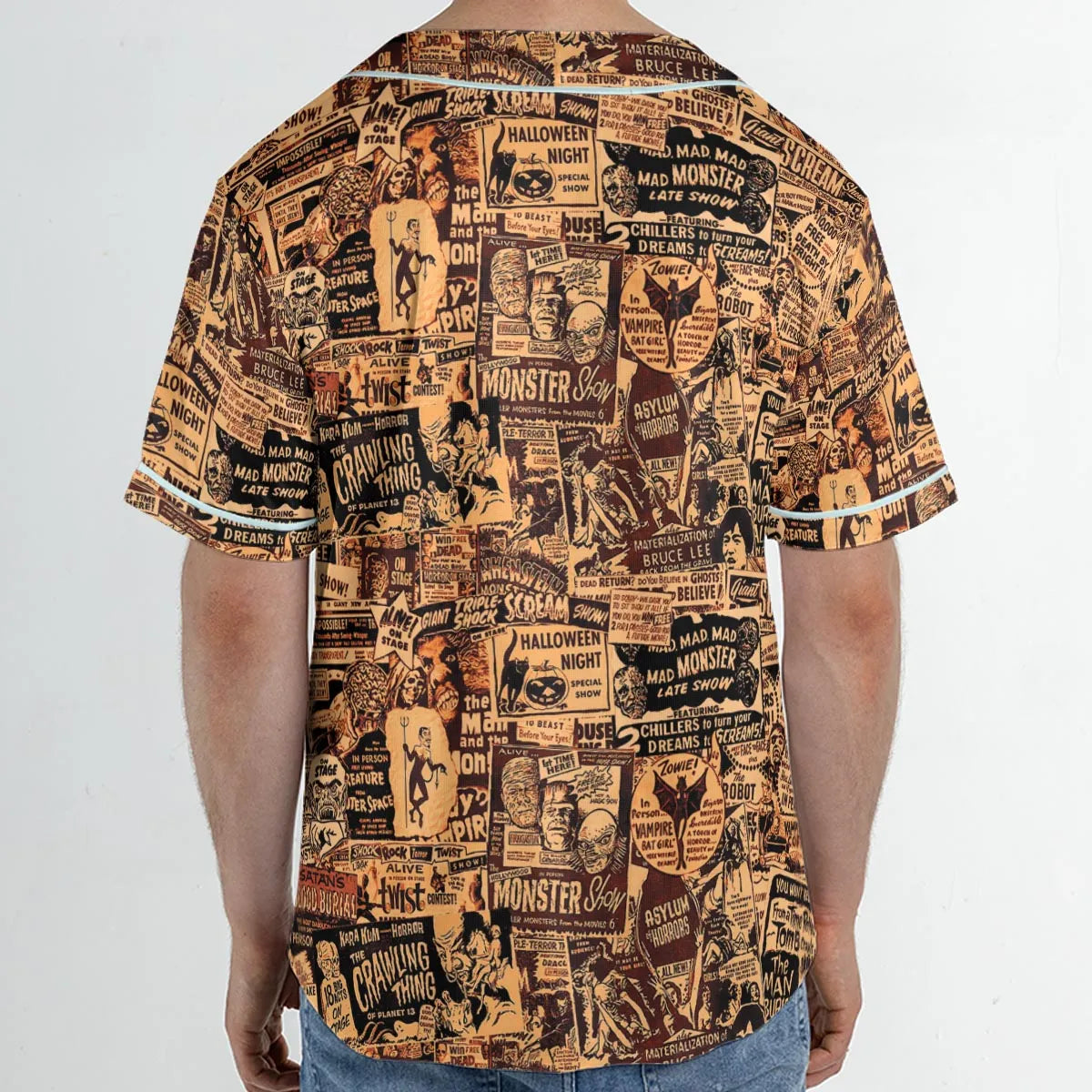 The Monster Show Mashup Unisex Baseball Jersey