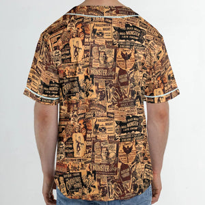 The Monster Show Mashup Unisex Baseball Jersey
