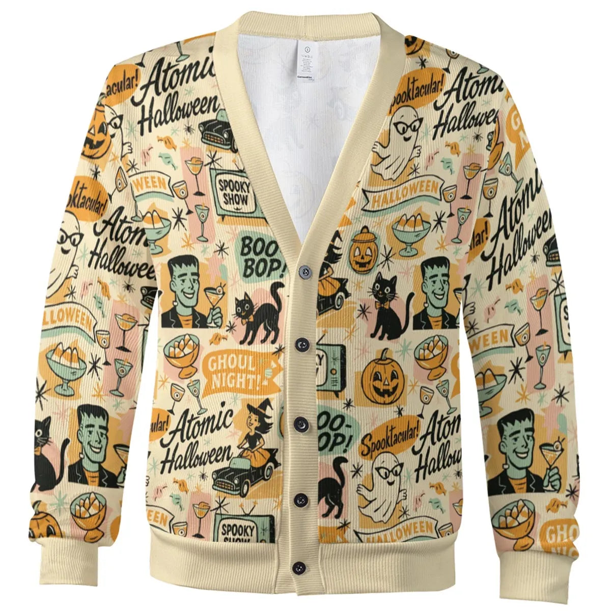 Spooky Show Frankenstein Cardigan