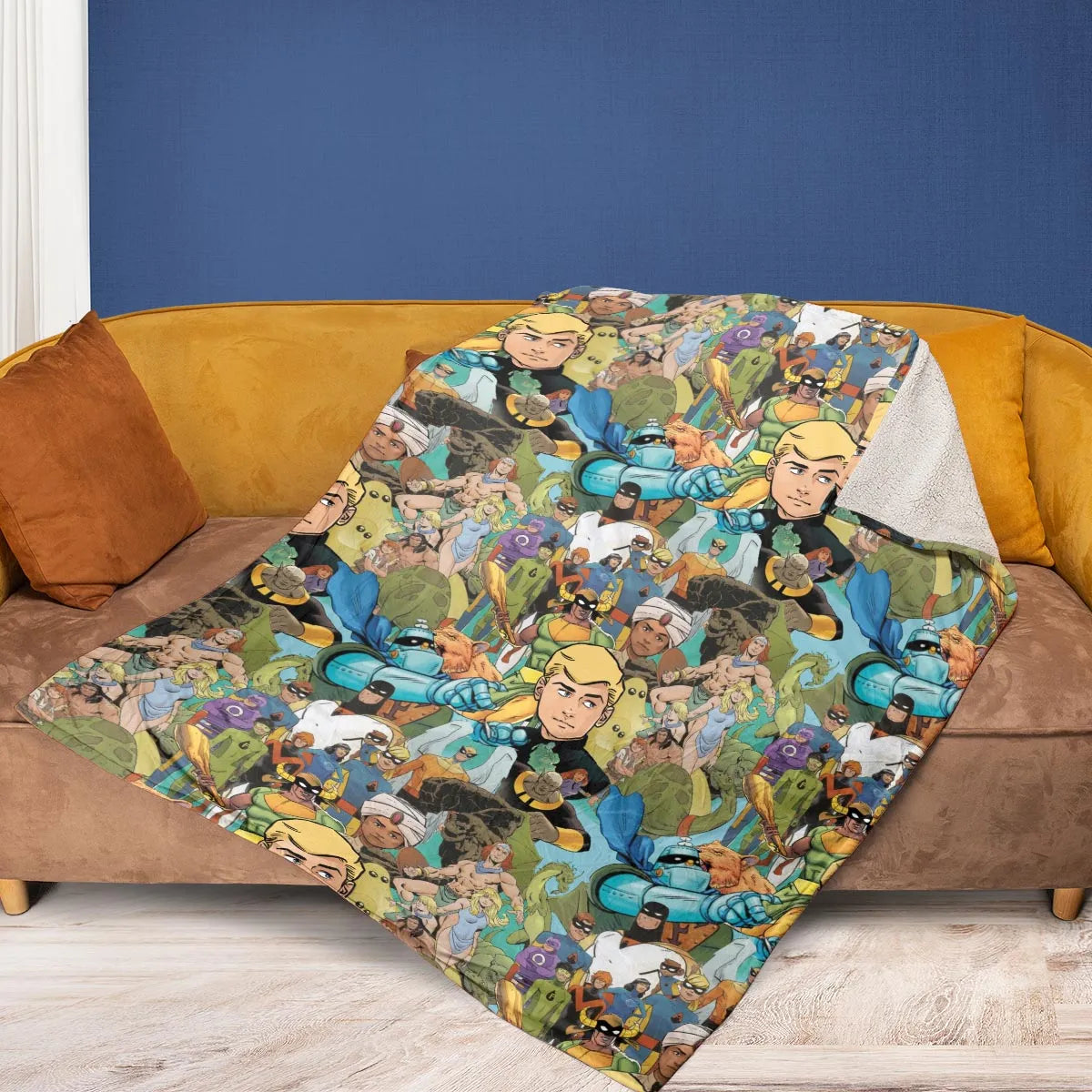 Futures Quest Heroes Fleece Blanket