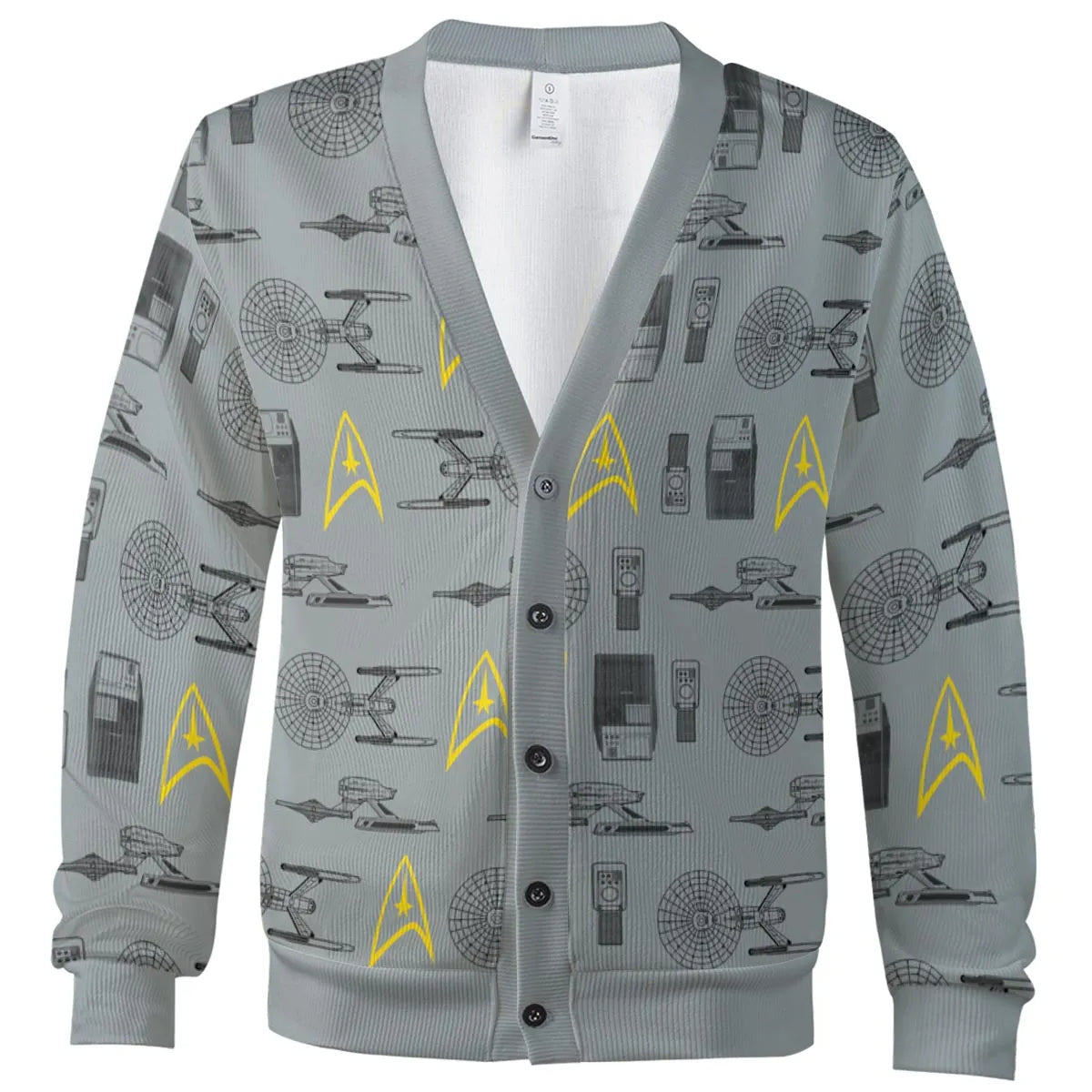 S.T Shipyard Star Trek Cardigan