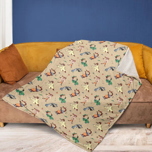 Toon Patrol Who Framed Roger Rabit Fleece Blanket