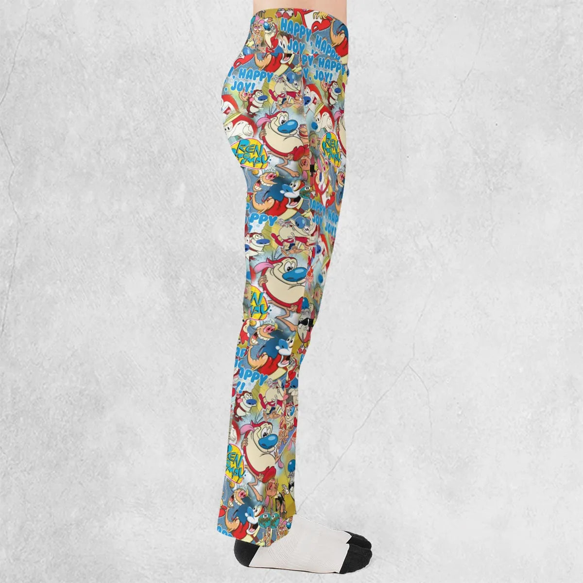 The Ren and Stimpy Show Flare Leggings