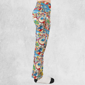 The Ren and Stimpy Show Flare Leggings