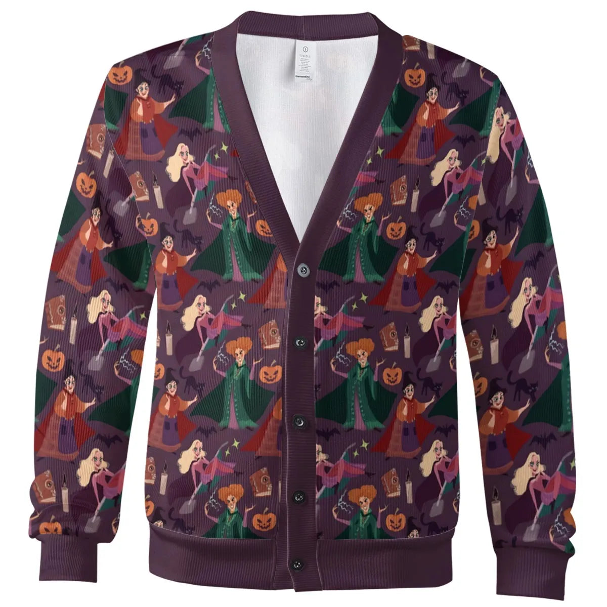 Sanderson Sisters Pattern Cardigan