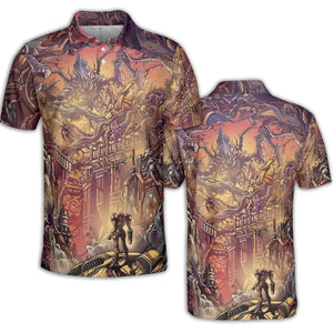 Metroid Prime AOP Men/Women Polo Shirt